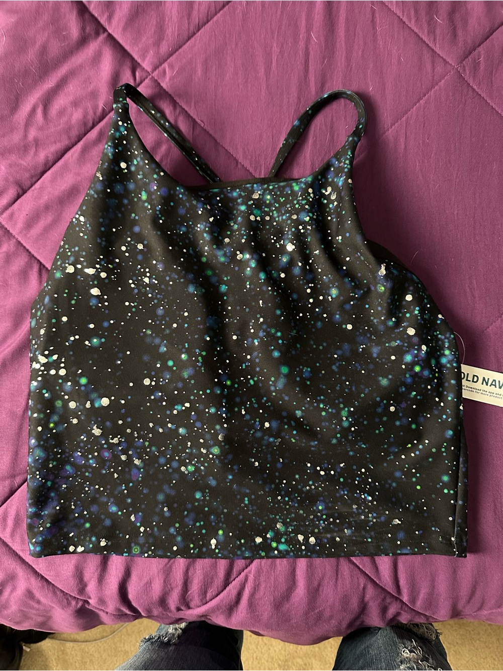 NEW Old Navy Activewear Top L